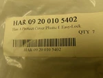 Harting 09200105402 --7pcs-- Han A Protect Cover Plastic F. Easy-lock. Fixed Price $40.00.
