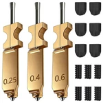 New Upgraded 0.25mm&0.4mm&0.6mm Hotend Kit For Flashforge Ad5x, 3s.... Fixed Price $48.14.