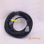 Fanuc Encoder Cable, 15m, Straight Connectors, New. Fixed Price $137.48.