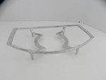 Casserole Dish Holder Chrome Base By Corning Ware Size Small Model # P-11-m-1. Fixed Price $6.99.