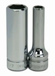 3/8" Drive Deep Sockets,12 Point, Sae, High-polished Chrome Finish, Williams. Fixed Price $13.80.