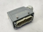 Weidmuller Hdc He 16 Ms Male Connector 16p 16a 500v 1207500000 W/ 1788180000. Fixed Price $24.99.