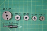 Nwt St1212e 6 Pcs; 5 Saws And 1 Mandrel, Hole Circular. Fixed Price $75.00.
