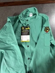 Black Stallion Fr Cotton Welding Jacket Green F9-30c Medium Flame Resistant Nwt. Fixed Price $34.64.