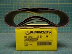 (qty: 4) Klingspor 309080h03002104 Aluminum Oxide Belt 80 Grit 3" W X 21" L #4. Fixed Price $10.99.