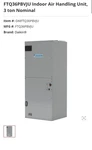 Daikin Ftq36pbvju Indoor Air Handler Unit. Fixed Price $1450.00.