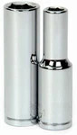 1/2" Drive Deep Sockets, 6-point, Metric, High-polished Chrome Finish, Williams. Fixed Price $15.57.