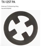Lot Of 1000 Mcmaster Rotor Clip Retaining Rings 0.125"shaft Od Tx-12st Pa. Fixed Price $39.00.
