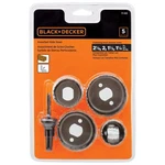 Black+decker 5-piece Assorted Hole Saws - 71-120 A. Fixed Price $14.99.