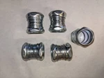 Lot Of 30 Etp 6125s 1 1/4" Compression Type Emt Coupling Steel Zinc Plated. Fixed Price $48.00.