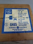 General Electric Ge G465 1/6 Hp Hvac Motor 230 Volts 1050 Rpm 3 Speed. Fixed Price $54.28.