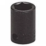 Wright Tool 3822 - 3/8inch Drive 6 Point Standard Impact Socket 11/16inch. Fixed Price $15.20.