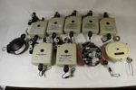 Lot Of 10 Spring Tool Balancers - Aero-motive, Ingersoll Rand, Aimco & Hubbell. Fixed Price $164.95.