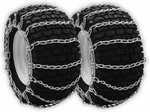 Oakten Set Of Two Snow Tire Chain Fits 24x12x12 2-link. Fixed Price $83.99.