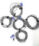 Lot Of 5 Avocent Usbiac-15 15' Usb Kvm Switch Module Cables 3008 3016 3100 3200. Fixed Price $125.00.