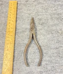 H. Boker Pliers Needle Nose Short Tip Side Cutting 6 1/4" Usa. Fixed Price $9.00.