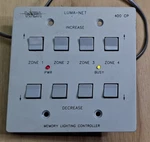 Nsi 400cp Luma-net Memory Lighting Controller 4 Scene Recordable Extras Leviton. Fixed Price $185.00.
