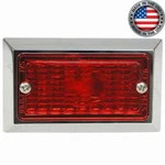Peterson M126r - Rectangular Red Clearance & Side Marker Light. Fixed Price $17.00.