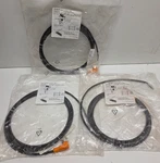 Lot Of 3 New In Bag! Ifm Efector M12 Connector Cables Adoah040mss0002h04-evc004. Fixed Price $29.95.