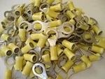 Amp Yellow 3/8 Stud 12-10 Awg Insulated Ring Lugs Terminals Lot Of 100. Fixed Price $39.10.