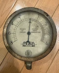 Rare Antique Trane Vacuum Suction Pressure Hvac Gauge. Fixed Price $179.50.