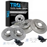 Trq Front And Rear Brake Pad Rotor Set Ceramic Compatible With 2007-2015 .... Fixed Price $305.43.