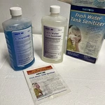 Thetford Fresh Water Tank Sanitizer 24 Fl Oz Pack Of 2 Cleans And Sanitizes Rvs. Fixed Price $19.88.