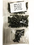 Rdx 1/4 Inch X 1-3/8 (35mm) Hex Socket Cap Screw A2-70-35 Lot Of 113 Nos. Fixed Price $51.45.