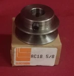 Electron Ac18-5/8" V Belt Pulley 5/8"bore With Keyway And Set Screw See Pictures. Fixed Price $19.95.