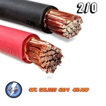 Welding Cable Red Black 2/0 Gauge Copper Wire Sae J1127 Car Battery Solar. Fixed Price $934.95.