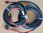 Liberty 6ft-50'ft Copper Bi-wire Audio Speaker Usa Ofc 2-cable, 9-awg 4x12awg. Fixed Price $195.00.