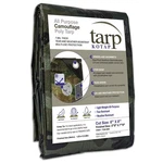 Kotap 6 X 8 Ft. All-purpose Multi-use 7-mil Poly Tarp, Ft., Camouflage. Fixed Price $23.43.