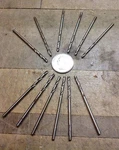 No 39 Wire Size Cle Forge Cleveland Twist Drills Drill Stove Burners 12 Pcs Nos. Fixed Price $10.50.