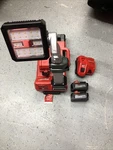 Milwaukee 2120-22hd Rocket Dual Pack Tower Light Kit W/batts,charger. Fixed Price $799.99.