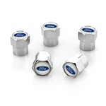 License Frame Inc. Ford Blue Logo Chrome Valve Cap Covers Standard,. Fixed Price $28.90.