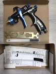 Graco 289249 - Finex Air Spray Pressure Feed Gun, Hvlp Pre Owned. Fixed Price $200.00.
