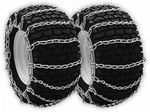 Oakten Set Of Two Tire Chains Fits Size 20x8x8 20x8x10 2-link. Fixed Price $57.49.