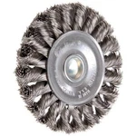 17681 3-1/4" Stem-mounted Knot Wire Wheel, .014" Steel Fill, 1/4" Stem, Made .... Fixed Price $51.01.