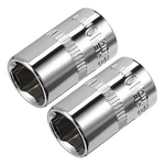 Uxcell 2 Pcs 1/4-inch Drive 10mm 6-point Shallow Socket, Metric, Cr-v. Fixed Price $17.99.