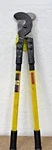 H.k. Porter 0390fcs Shear Cutter Hand Operated 32" Yellow Used. Fixed Price $150.00.