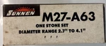 Sunnen M27-a63 Honing Stone Set 2.7 4.1 Cylinder Hone Stones. Fixed Price $44.95.