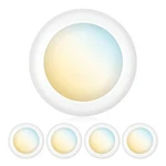 Parmida (4 Pack) 5/6 Inch Dimmable 3cct Led Disk Lights, 15w Surface Mount Re.... Fixed Price $38.71.