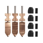 Manolindox Upgraded 3pack 0.6/0.4/0.25mm Ad5x Hotend Kit For Flashforge Ad5x.... Fixed Price $40.73.