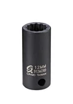 Sunex 312mzrd 3/8-inch Drive 12mm 12-point Semi-deep Impact Socket 3/8 , Black. Fixed Price $17.05.
