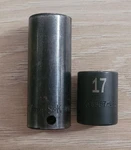 S-k Sk 8937 8967 Deep And Standard Impact Socket 17mm 6pt 3/8" Drive. Fixed Price $9.99.
