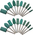 Rubber Polishing Bits Drill Bit Green Buffer Abrasive. Fixed Price $13.29.