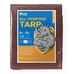 Guard Shield Brown/green Tarp 6x6 Feet Medium Duty Outdoor 6x6,. Fixed Price $24.99.