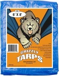 Grizzly Tarps By B-air 6' X 8' Large Multi-purpose Waterproof Heavy Duty Poly. Fixed Price $34.99.