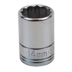 Sk Professional Tools 2314 Socket, Steel, Chrome, 14 Mm 12p888. Fixed Price $11.88.