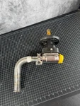 Itt 1.5-f-419-6-3-h-913s Sanitary Diaphragm Valve 1-1/2" Pas. Fixed Price $150.00.